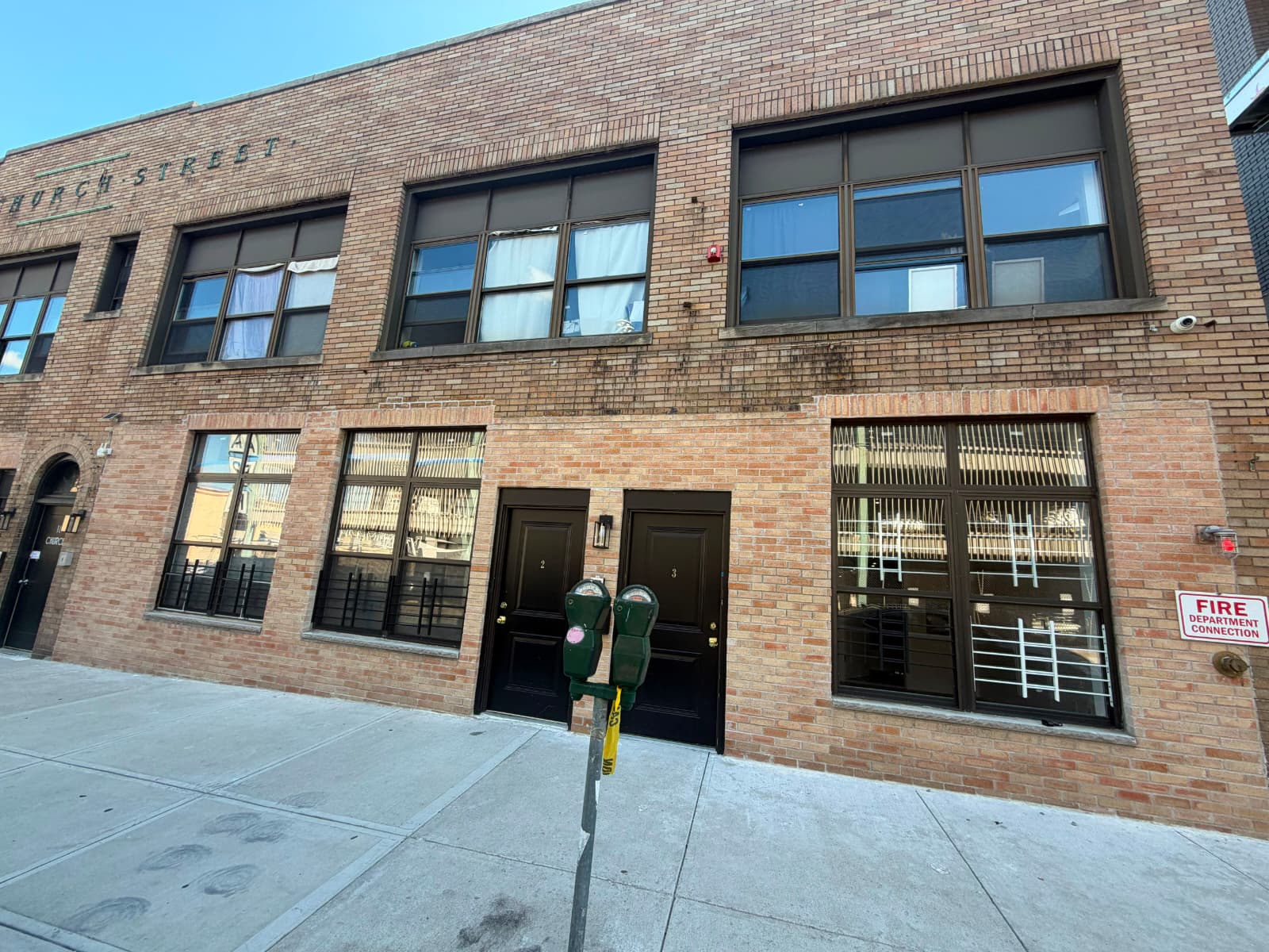 Building entrance at 18 Church Street
