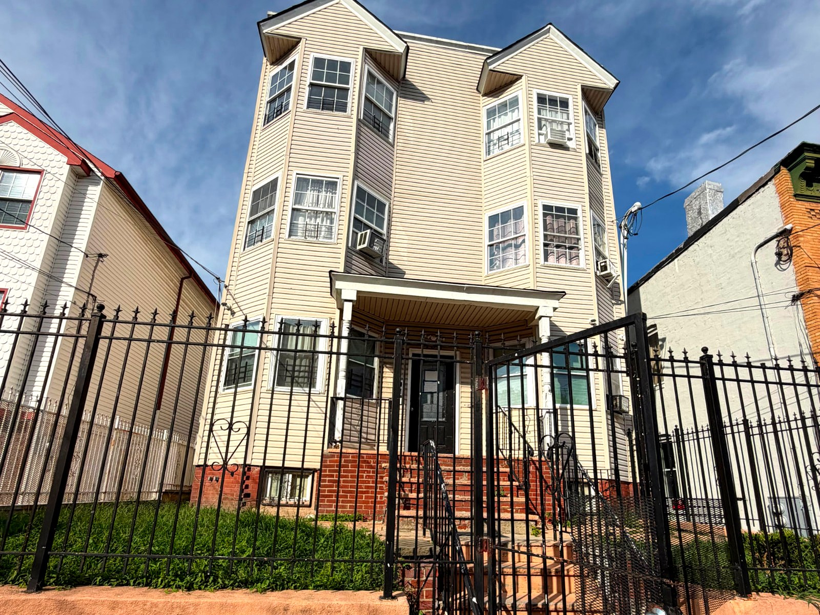 Front elevation of 132 Wilkinson Ave, Jersey City